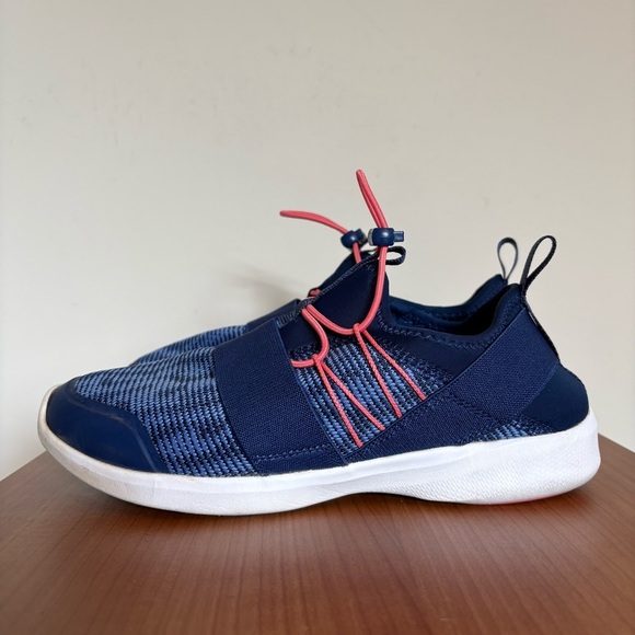 Vionic Alaina Navy Slip On Supportive Sneaker with Toggle Size 7 Wide - Picture 3 of 7